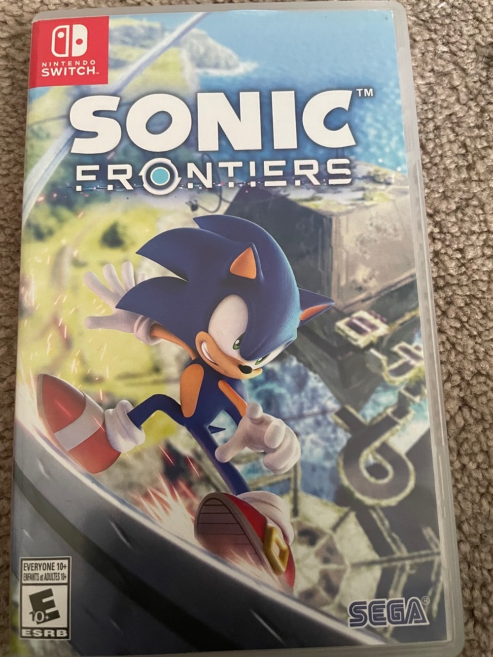 Sonic Frontiers Nintendo Switch